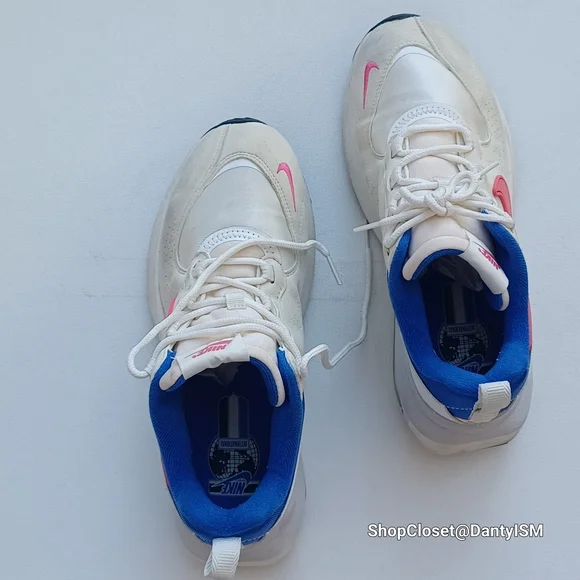 Nike Women's Sneakers With Pink with Blue Accents - Picture 6 of 16